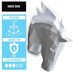 10.1.WALL ART HORSE HEAD - Product Slide Image