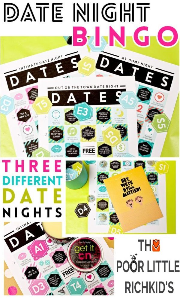 DATE NIGHT BINGO
