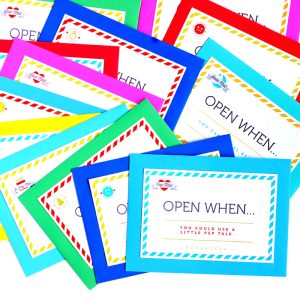 Open when letter