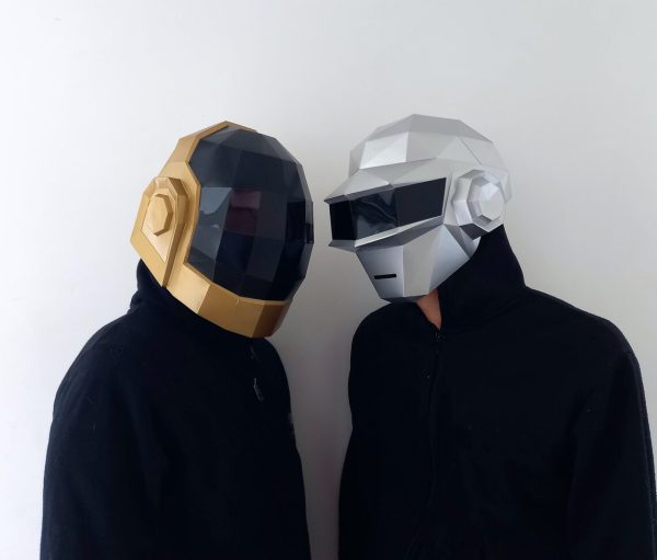 Daft Punk Duo Craft Helmets - Image 2